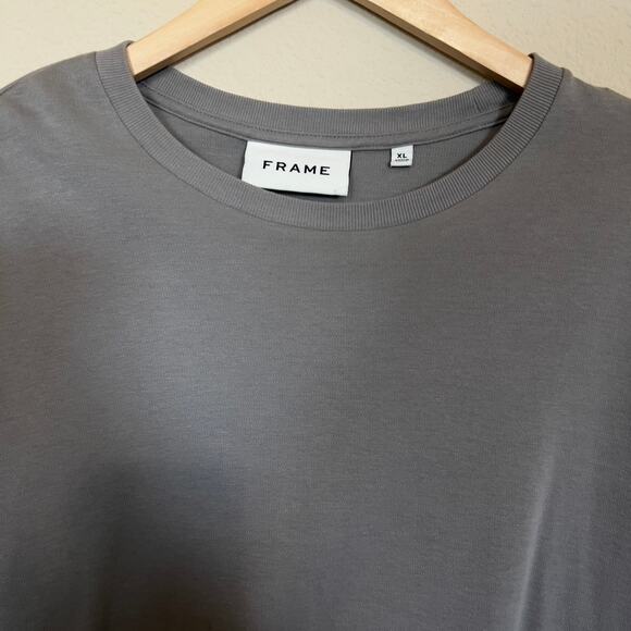 FRAME Men's Gray Long Sleeve Shirt Sz XL - Picture 3 of 5